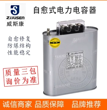 Wiscon Self-Healing Shunt Capacitor BSMJ0.45-12-3 Power Compensation Capacitor
