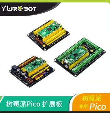 YwRobot Expansion Board for Raspberry Pi Pico W/H, GPIO Sensor Developer Kit