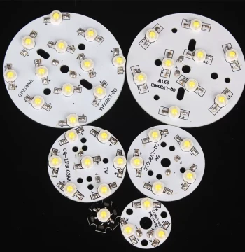 Ceiling Spotlight Downlight LED Board Light Source Aluminum Substrate 1W 3W 5W 7W 12W Track Light Crystal Lamp Bead Flashlight