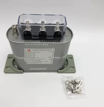 Zhiming BSMJ0.45-3-3 Self-Healing Low-Voltage Parallel Capacitor 3KVar 450V Power Reactive Power Compensator