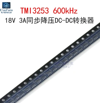 (5 pcs) TMI3253 DC-DC Power Management IC, Marking TM3**, SOT23-6 Surface-Mount Package