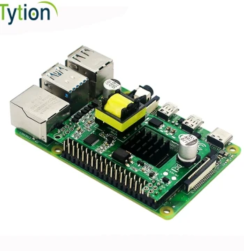 Raspberry Pi Development Board 4B 3B+ POE HAT 802.3af Ethernet Power Module Expansion Board, Plug-and-Play