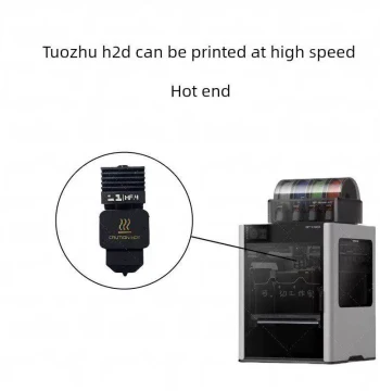 Bambu H2D Detachable Hardened Steel Nozzle Hotend Print Head Compatible A1/A1mini Nozzle Extruder Head Extension
