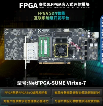 410-301 NetFPGA-SUME Virtex-7 FPGA SDN Smart Interconnect System-Level Development Platform
