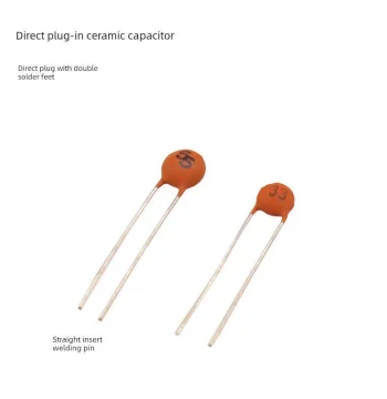 Common Ceramic Disc Capacitor Assortment Kit 50V Full Series Non-Polarized Through-Hole 1pF-0.1uF Mixed Box Pack
