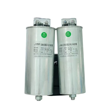 Electrical Cylindrical BHMJ0.45/0.48-20 Self-Healing Parallel Power Capacitor Reactive Power Compensation Controller