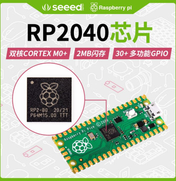 Raspberry Pi Pico Development Board, Raspberry Pi Pico Kit with Expansion Board, Sensors, and Python Course