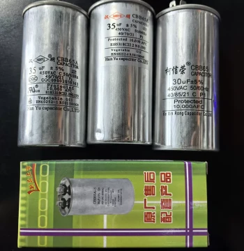 Air Conditioner Outdoor Compressor Start Capacitor 35uF/30uF/50uF 450V CBB65 Non-Polar Explosion-Proof
