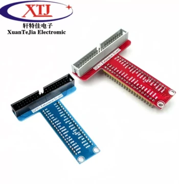 Compatible with Raspberry Pi Development Board Dedicated Accessories T-Type GPIO Expansion Board + 40P Ribbon Cable