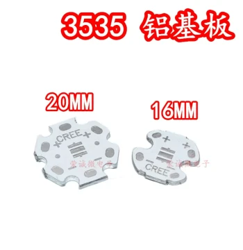 LED Aluminum Substrate 3535 High-Power SMD Beads Universal 16MM 20MM White Heat Sink Board