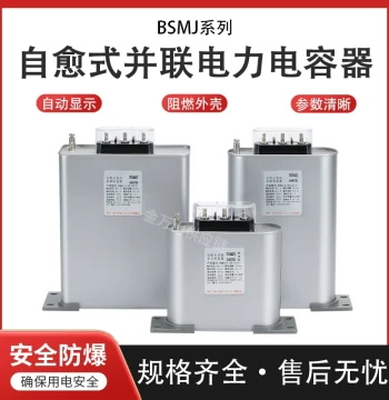 BSMJ0.45 Self-Healing Low-Voltage Shunt Power Capacitor for Reactive Power and Power Factor Compensation