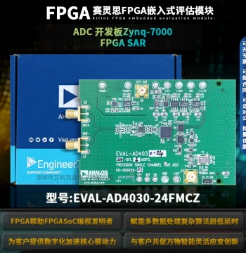 EVAL-AD4030-24FMCZ AD4030-24 ADC Development Board with Zynq-7000 FPGA SAR