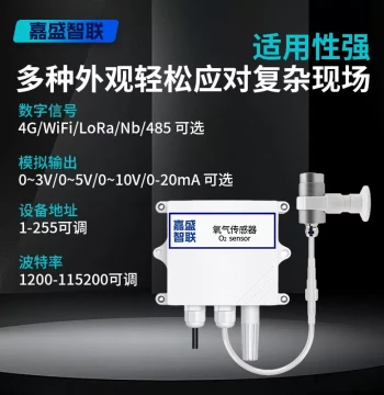 O2 Oxygen Sensor Concentration Detector Gas Transmitter RS485 High-Precision Industrial Grade