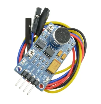 LM386 Sound Sensor Module Mini Voice-Controlled Detection Sensor Switch Audio Gain 3.3V-5.3V