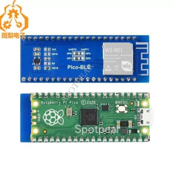 Raspberry Pi Pico Expansion Board Dual-Mode Bluetooth to Serial Module SPP & BLE Mini Development Board