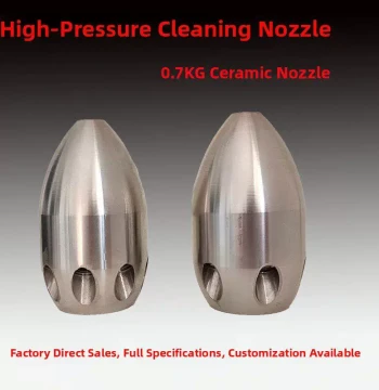 High-Pressure Nozzle Predator Stainless Steel Drain Pipe Municipal Drainage Machine Ceramic Nozzle M36
