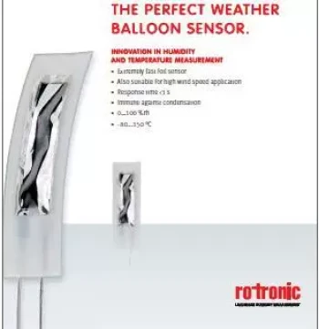 High-Precision ROTRONIC Temperature and Humidity Sensor Chip, Hygromer M1-R for Environmental Monitoring