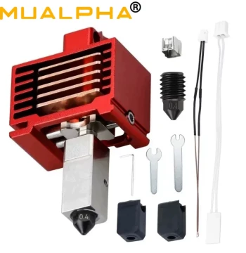 Bambu Lab X1/P1 Hotend Extrusion Kit V3.0 High-Flow High-Speed Print Head Nozzle Silicone Sleeve Ceramic Heater
