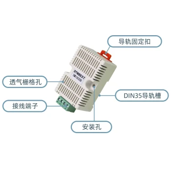Soubo RS232 Current Output RS485 DIN-Rail Temperature and Humidity Sensor Transmitter Probe Industrial Grade