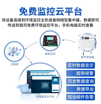 Industrial Hydrogen (H2) Gas Sensor - High-Precision Alarm and Transmitter Detector
