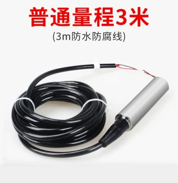 Level Gauge Pressure Liquid Level Sensor High-Precision Submersible Industrial Grade with Display Bar Level Transmitter