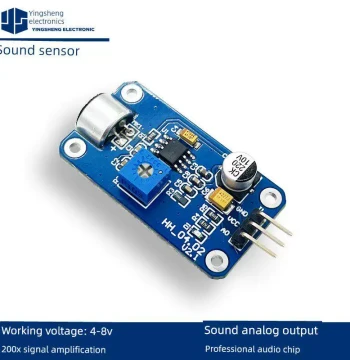 Sound Sensor Module, Microphone Sensor Module, Mic Head Sensor Module with Analog Audio Output