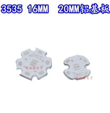 Free Shipping LED Aluminum Substrate, 3535 High-Power SMD Bead Heat Sink Plate, 20MM 16MM White Aluminum Board