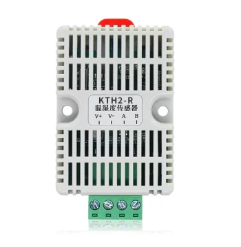 Industrial High-Precision Temperature & Humidity Sensor DIN-Rail Recorder RS485 Monitoring Transmitter Modbus Protocol