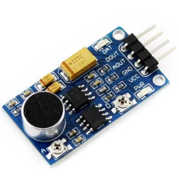 Diushi Tou LM386 Sound Sensor Audio Amplification Intensity Detection Module Digital/Analog Output
