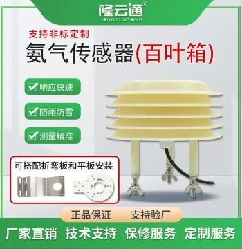 Industrial Grade Louvered Box Multi-Parameter Ammonia Detection Sensor High Precision High Sensitivity NH3 Detection Transmitter