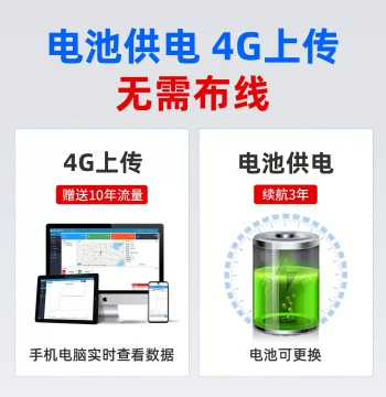 Level Gauge Pressure 4G Level Sensor High-Precision Submersible Industrial Grade with Display Wireless Level Transmitter
