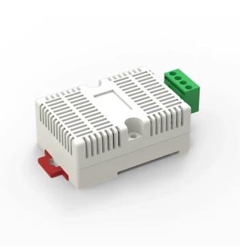 DIN-Rail Mount Industrial Temperature & Humidity Transmitter with Modbus RS485 High Precision
