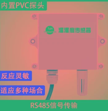 Ultra-Fast Wireless Temperature & Humidity Sensor Transmitter - Waterproof Industrial Probe for Greenhouses