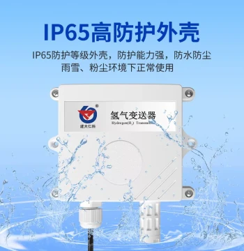 Hydrogen Sensor Transmitter RS485 Industrial-Grade Gas Concentration High-Precision Alarm H2 Detector