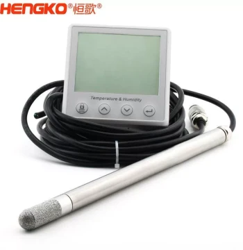 High-Precision I2C Temperature and Humidity Sensor Probe for Environmental Monitoring