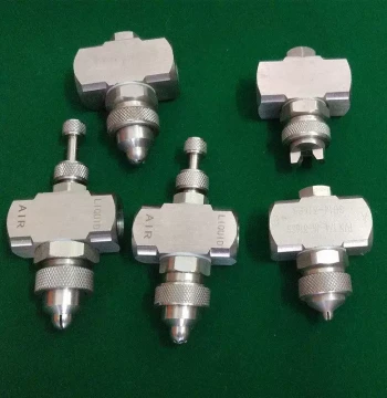 Nozzle, Atomizing Nozzle, Air Atomizing Spray Head, Stainless Steel Adjustable Flow Spray Nozzle