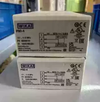 German Wika Flat Diaphragm Pressure Sensor PSD-4, -0.1 to 0.15 MPa, G1