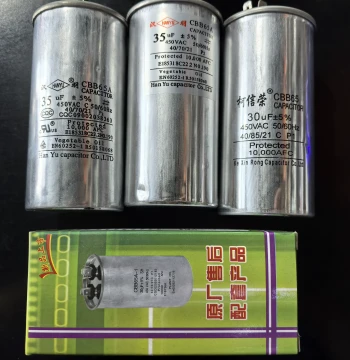 AC Outdoor Unit Compressor Start Capacitor 35uF 30uF 50uF 450V CBB65 Non-Polar Explosion-Proof