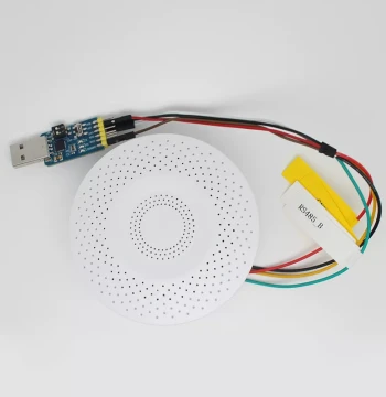 8-in-1 Environmental Quality Sensor for Formaldehyde, TVOC, CO2, PM2.5, PM10, Temperature, and Humidity
