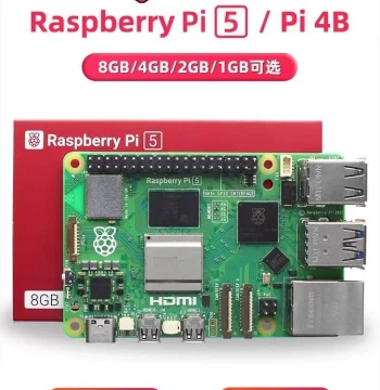 Raspberry Pi Kit 8GB Board / Python 5 Programming / Raspberry Pi 4B/5 Development Board