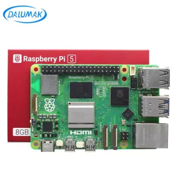 Raspberry Pi 5 Model 5B Development Board - 8GB Motherboard for Linux Programming Single-Board Computer