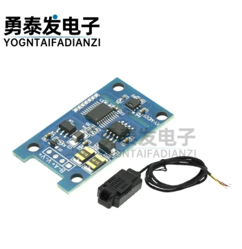 Temperature and Humidity Transmitter with SHT20 Sensor Module, High-Precision Industrial Monitoring via Modbus RS485