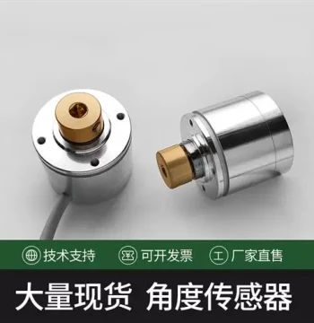 Angle Sensor 0-360 Degree Rotation High Precision Measurement Potentiometer Non-contact Angular Displacement Sensor