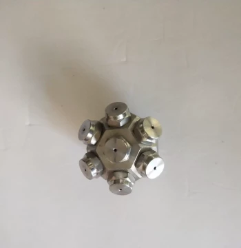 High-Pressure Multi-Head Fan Stainless Steel Cleaning Atomizing Solid Cone Mixed Dust Removal Cooling Multi-Directional Nozzle