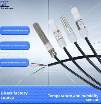 Temperature and Humidity Sensor TTL Serial Communication Transmitter Integrated Industrial-Grade Waterproof and Moisture-Resistant