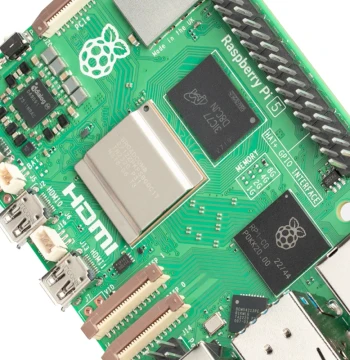 Raspberry Pi 5 Development Board with Heatsink and Power Supply Kit – Performance Far Exceeds Raspberry Pi 4