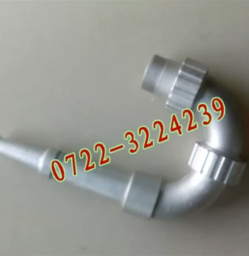 Water Sprinkler Truck Accessory: Universal DN50 Triple-Bend Front Flush Nozzle with Adjustable Direction, Straight Jet, and Horn Spray Tip