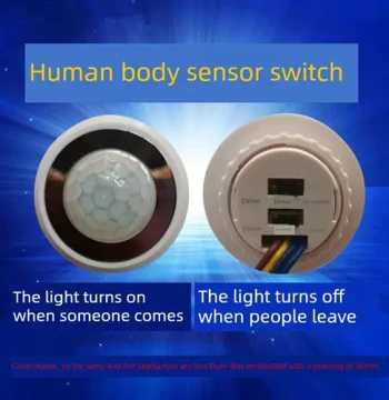 Adjustable PIR Motion Sensor LED Light Control Module 110V 220V