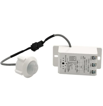 220V PIR Motion Sensor Switch Module, Smart Home Delayed Light-Sensing Probe for Automatic Stairwell Lighting