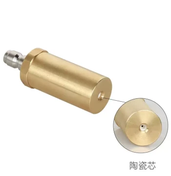 New Cross-Border Product: Ultra-High Pressure Pure Copper Rotating Nozzle 3600PSI, Home Use 360-Degree Ceramic Car Wash Nozzle
